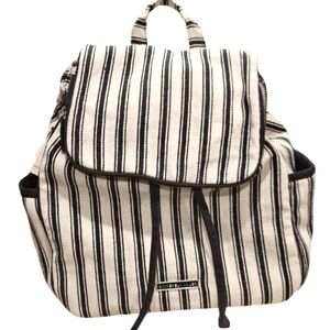 NEW! SINCERELY JULES Soft Roomy Nautical Striped Backpack.